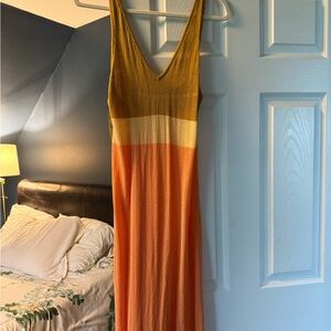 FP beach Colorful Sleeveless Maxi Dress